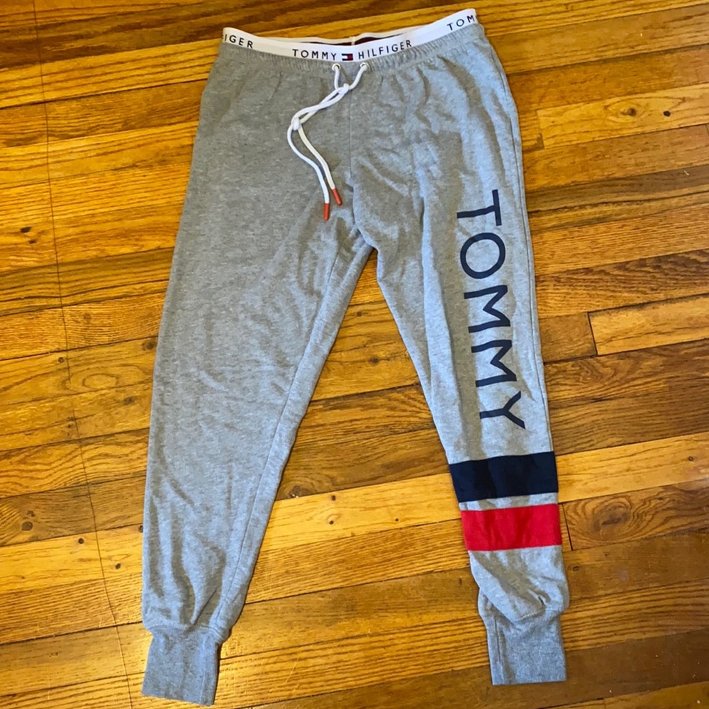 Tommy Hilfiger gray joggers
